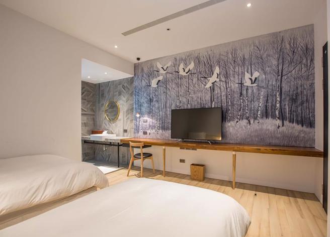 针对国旅住宿太贵一事，现在有不少网友推荐香客大楼。（翻摄自北港武德宫官网）