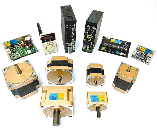 北譯無刷馬達暨馬達專用驅動器。圖／北譯精機提供