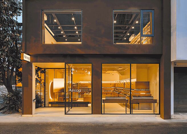 Aesop以台中旧时记忆混合传统市场，打造台中首间Aesop形象概念店。（Aesop提供）