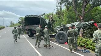 八軍團軍卡又車禍　自撞路樹隔天再與機車擦撞