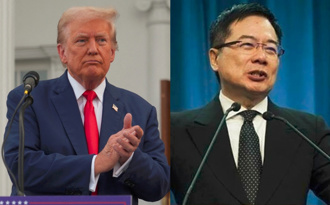 蔡正元开箱「川普送来的红酒」 曝后续处理：照常批评他