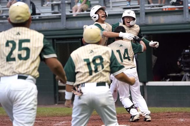 威廉波特少棒台湾胜日本 将争取国际组冠军。（图/美联社）