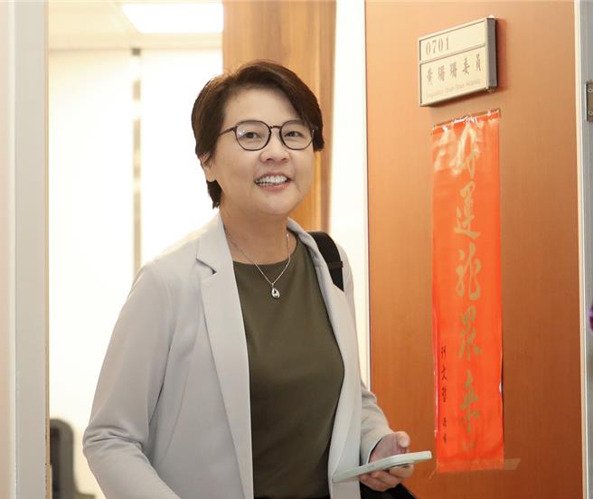 時任柯文哲競總總幹事黃珊珊。（本報資料照片）