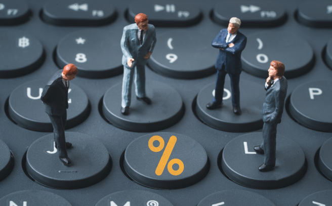 銀行借貸成本降低，資金就會流向資本市場，也有可能外溢到台灣等新興市場。（示意圖/達志影像/shutterstock）