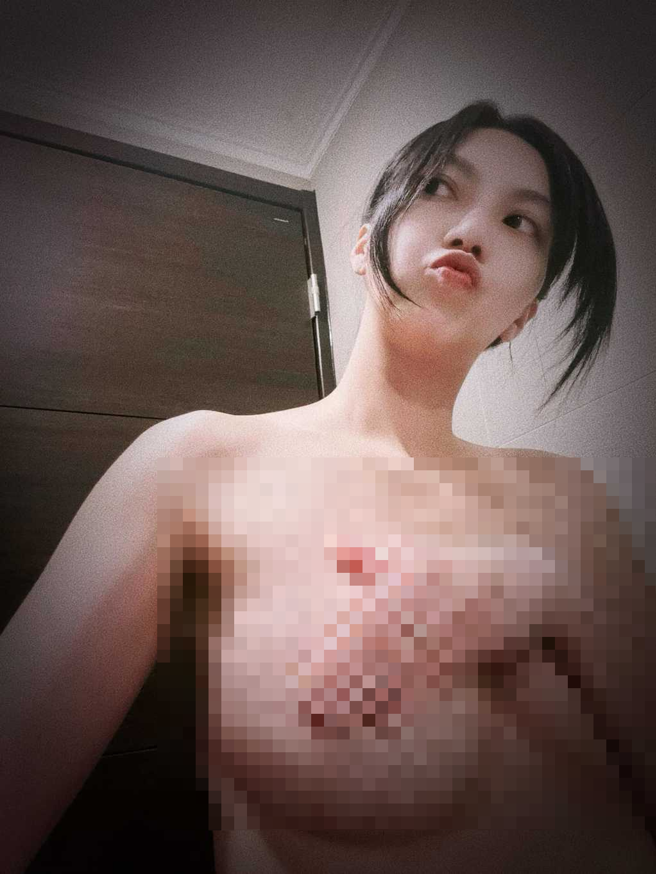 莉娅表示过了12小时后，塞奶的不适状况才逐渐减缓。（图／陈缃妮 Xiangni 脸书）