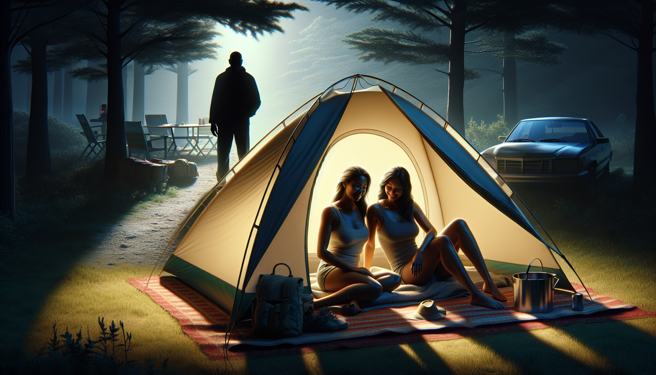 杨姓男子去年底，在苗栗县某露营区担任婚礼DJ，晚间竟在露营区帐棚内闯入2名女子的帐篷，对他们进行猥亵行为。（示意图、与本案无关／AI生成）