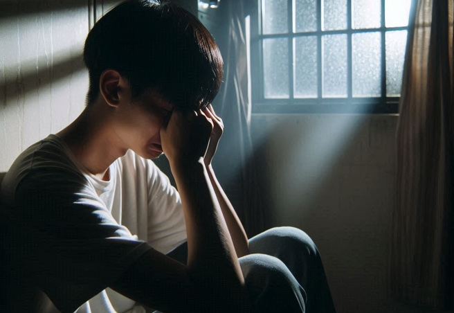 郑姓男子是名警察，因对未成年少年小新（化名）为性交行为，并于过程中拍摄性影像。（示意图、与本案无关／AI生成）