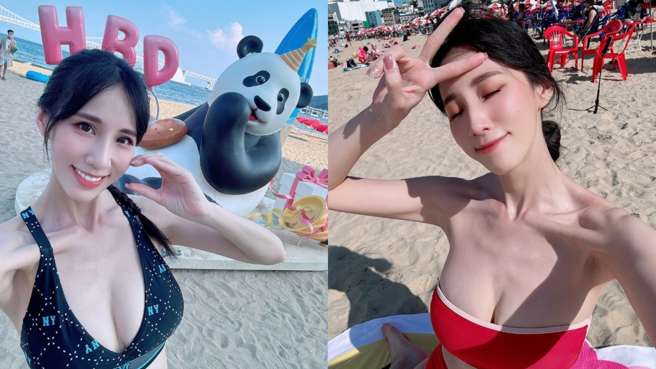 瑶瑶接连放送养眼比基尼辣照。（图／翻摄自瑶瑶 黄乔歆  IG  ）