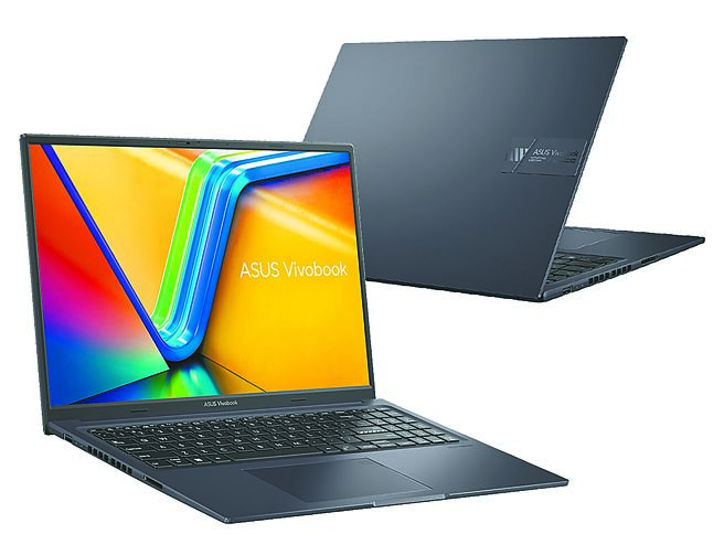 迎接開學季，台灣大提供眾多「自由選」優惠，圖為華碩16吋輕薄筆電VivoBook。（台灣大提供）