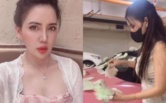 保時捷愛車被「貼滿衛生棉」 抓包自導自演！火辣闆娘道歉了