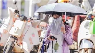 出伏了！陸高溫未退  周末下雨魔咒不解  局地發布高溫黃色和暴雨藍色預警