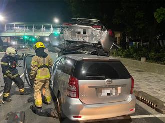 酒駕男跑給警追連環撞 吞18萬罰單送法辦！還恐賠天價車損