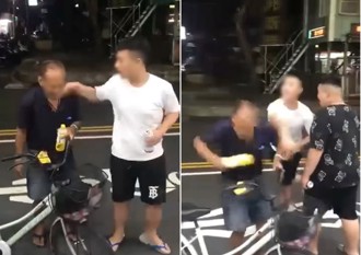 單車老伯遭2少年當街狂毆 新莊在地人都怒了！