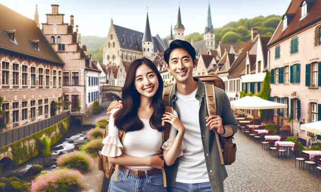 一名网友表示，女同事婚后和另一半出国度蜜月60天，结果回台湾就离婚了。（示意图／AI生成图）