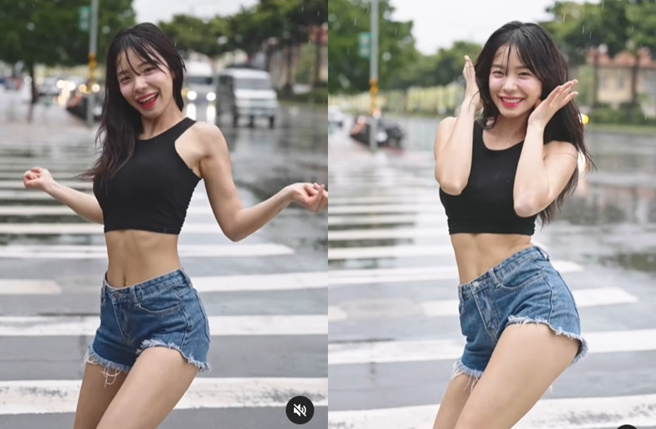 李多慧影片中看起来瘦很多。（图／翻摄自李多慧 IG）