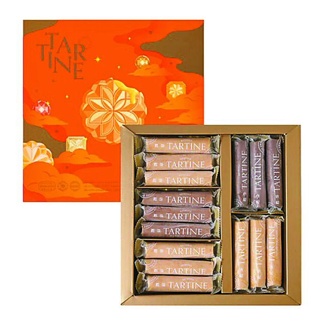 京站推「唐缇好运蛋卷礼盒（15入）」，原价675元、特价660元。（京站提供）