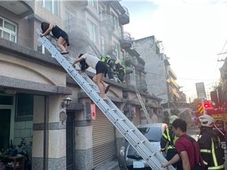 桃園龍潭透天住宅清晨大火   一家6口驚險逃生獲救