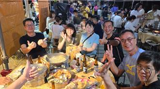 吃山吃海、萬人迺夜市 民雄大士爺祭讓辦桌文化再現