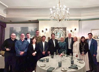 民進黨立委邱志偉率團訪拉脫維亞   感謝支持我參與國際組織