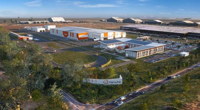 韓華集團在澳洲建立的「韓華軍用車輛卓越中心」，23日正式啟用。（取自韓華防衛澳洲分公司網站）