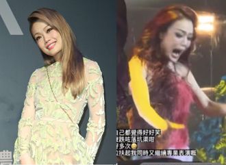 容祖兒演唱會慘跌險釀意外　疑升降台提前下降「差一步墜台底」