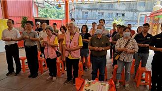 基隆北聖宮普度 供品捐贈弱勢家庭