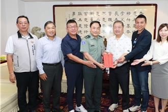 九三軍人節將至 新北議長致贈國軍慰問金