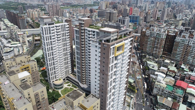 新北中和安邦青年社宅提供632戶社宅單元。(圖/新北城鄉局提供)