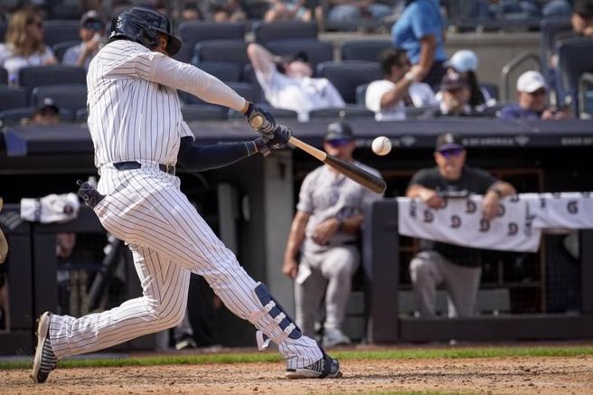 索托轰出全垒打。（美联社）