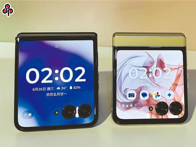 市售折疊手機品牌漸多，研調機構指出，中高階面板技術滲透率上看60％。（圖／報系資料照）
