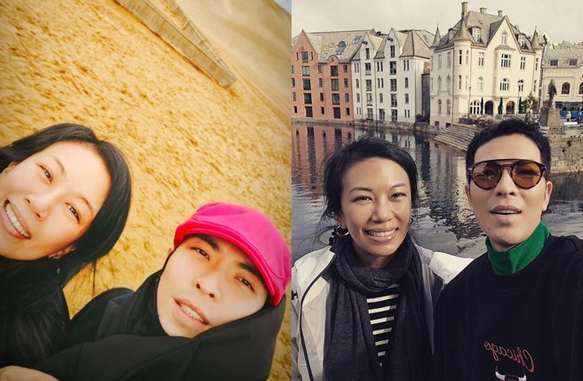 萧敬腾和经纪人Summer相恋多年。（图／翻摄自萧敬腾Jam Hsiao 脸书）