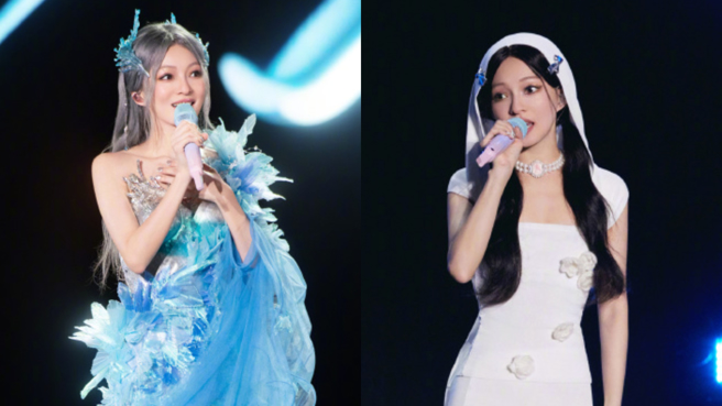 张韶涵在大陆举行多场演唱会，人气持续飙涨。（图／翻摄自微博）