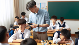 違反校規 泰老師抓狂 66名學生慘成「地中海禿」