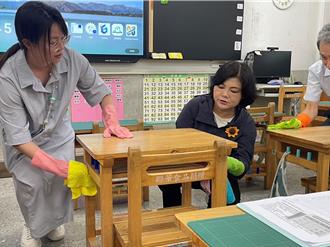 杜绝登革热入侵校园 云林提前3周清消守住0病例防线