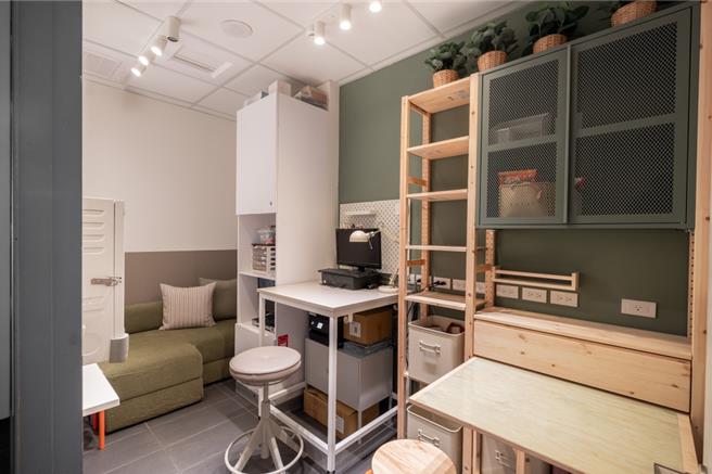 王品聯手IKEA打造石二鍋員工休息室。（王品提供）