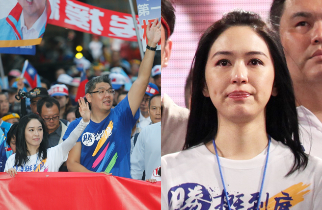 蔡依珊曾出马帮连胜文竞选。（图／中时资料照）