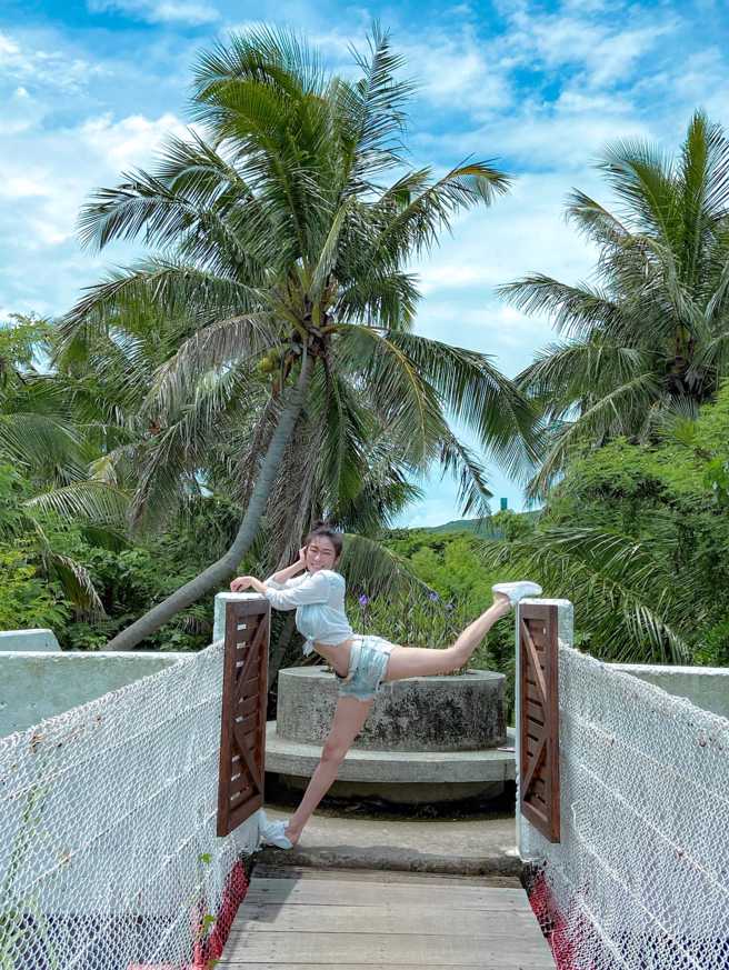 KIMIKO每次去墾丁都能充飽電。（KIMIKO臉書）