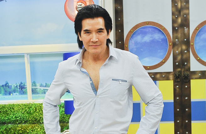 费翔2004年在大陆认养了一只熊猫。（图／中时资料照）