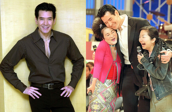 2000年因陶晶莹发出的超级任务，费翔现身再度走红。（图／中时资料照）