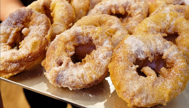 台北车站的排队美食「脆皮鲜奶甜甜圈」近日搬到忠孝东路上，推试营运优惠。（图／翻摄自Google Map）