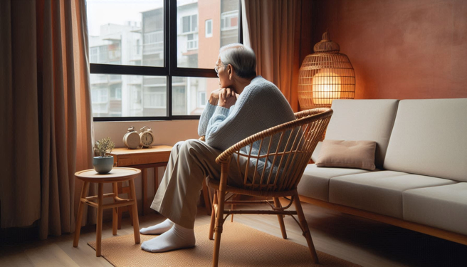 離婚後前妻帶女兒改嫁，75歲男：「不想打擾他們生活」，求扶養卻遭法官駁回。（示意圖、與本案無關／AI生成）