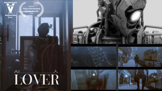 AI人宣傳海報。(照片/中國科技大學提供)