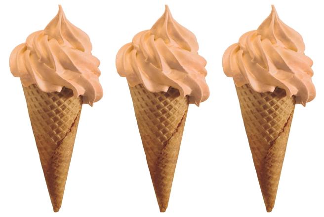 IKEA將於9月1日推出木瓜牛奶霜淇淋。（IKEA提供）