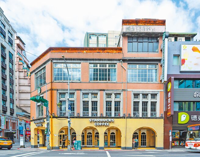 台北市重慶南路一段104號為日本知名茶舖舊址，獲指定為市定古蹟。（呂大吉建築師事務所提供／劉瑋晴台北傳真）