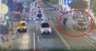 綠燈仍不走後車狂按喇叭   永和2駕駛當街上演全武行