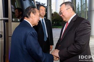 劉建超晤日中友好議員團 盼兩國加強全域性戰略溝通