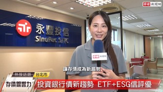 存債成新趨勢！永豐投信推月配息銀行債券ETF
