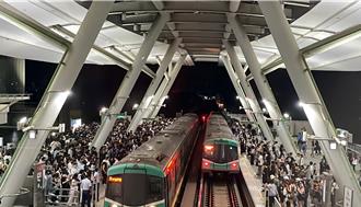 演唱會夜經濟 高捷日均運量 破17萬人次