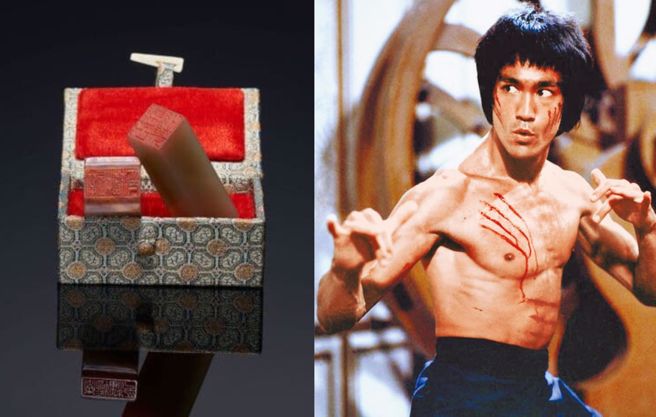 李小龙私章拍卖，估价最高320万台币。（图／朱利安拍卖行官网、资料照）