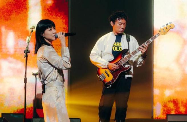 本月24日曹雅雯特別力挺「拍謝少年」，擔任演唱會嘉賓。（圖／海口味有限公司提供）